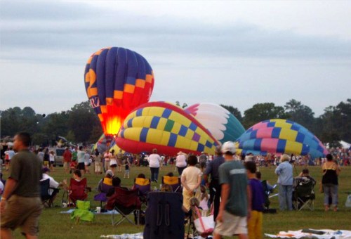 starting to inflate starting to inflate